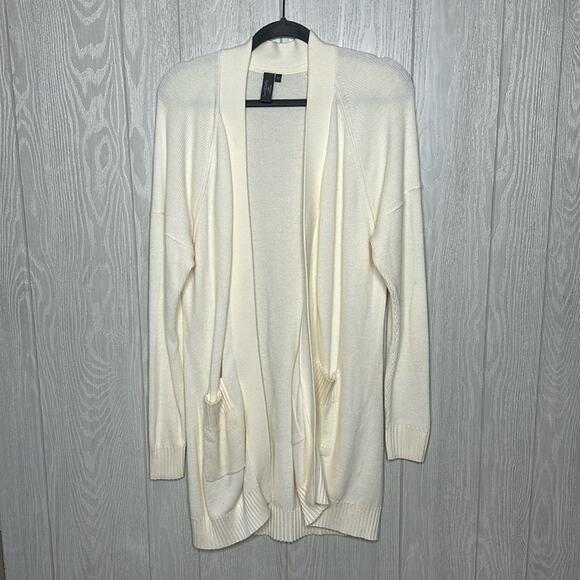 Sweaty Betty Cream Open Long Cardigan‎ size Medium - Picture 1 of 7